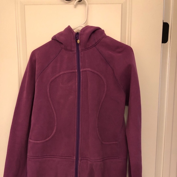 lululemon athletica Tops - LULULEMON PURPLE SCUBA SWEATSHIRT